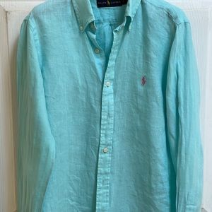 Men’s Ralph Lauren lightweight linen shirt
